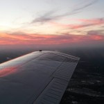 Flying in a Piper Cherokee back from Sanford to Apopka ~ Полет на Пайпер Чероки из Сэнфорда в Апопку
