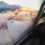 In the Yak-52 around pink clouds ~ В Як-52 вокруг розовых облаков