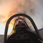 In the Yak-52 around pink clouds ~ В Як-52 вокруг розовых облаков