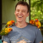 Andrey and parrots ~ Андрей и попугаи